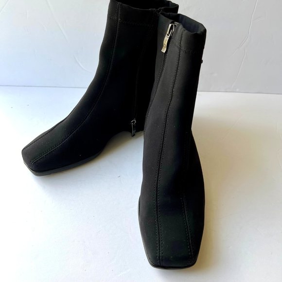 Ara Luftpolster Paris Boots Gore-Tex Booties Square Toe Women Size US 4.5 EU 35 - Picture 1 of 11